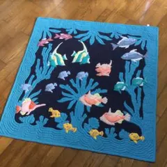 HERMES ウエスタン&カンパニー ミニクッション ブルーストライプ