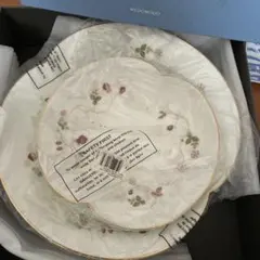 未使用★WEDGWOOD ワイルドストロベリー食器セット 2枚