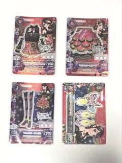 マルチカラーコーデ　紫吹蘭　アイカツカード　プレミアムレア　スパイシーアゲハ