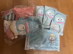 サンリオ当たりくじ ハンギョドン 手鏡 フェイスタオル ラストワン