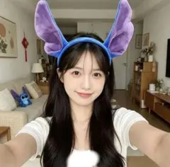 ディズニー　スティッチ　カチューシャ　大人気　かわいい　Disney 限定のサムネイル