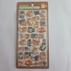 ボンボンドロップシール　新柄　柴犬　和柄　正規品