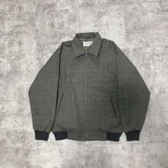 90s short check zip blouson
