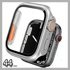 44mm Apple WatchUltra風 シルバー 45/41/40