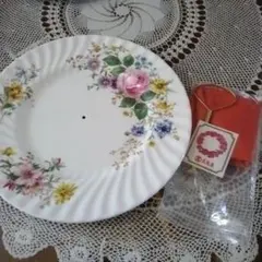 ロイヤルドルトン　Royal Doulton 1段ケーキスタンド プレートのサムネイル