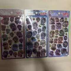 正規品　新品　名探偵コナン　うるちゅるポップシール　3種セット