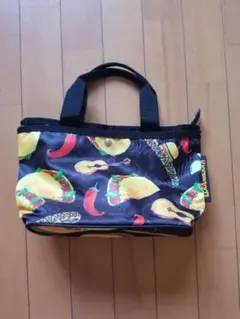 Loudmouth ゴルフ ラウンドバッグ タコス柄カートポーチ 美品のサムネイル