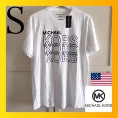 レア 新品 マイケルコース Tシャツ USA メンズS 白のサムネイル