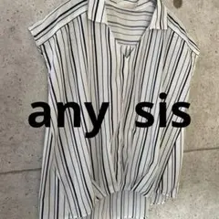 any SIS ストライプ 半袖シャツのサムネイル