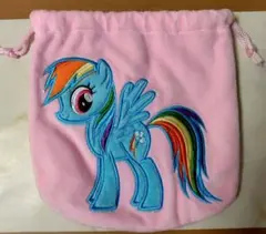 マイリトルポニー MLP レインボーダッシュ 巾着袋