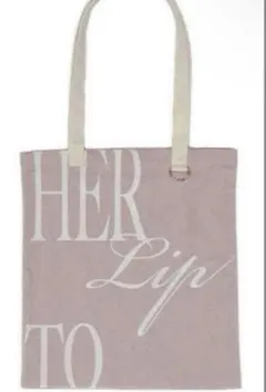 Herlipto HLT DAIRLY LOGO TOTE rose 名古屋限定 - メルカリ