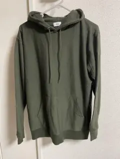 BROWNYSTANDARD パーカー　フード付き　カーキ　グリーン　Mサイズ