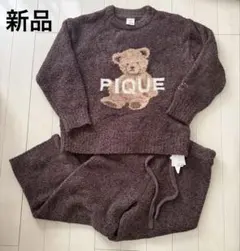 新品 gelato pique パウダーメランジベアジャガードSET