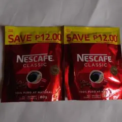 NESCAFE CLASSIC 80g 2袋セットのサムネイル