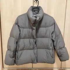 UNIQLOユニクロ パウダーソフトダウンジャケット　グレーSサイズ