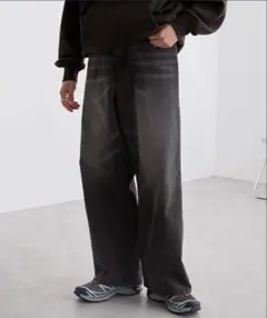MONO-MART デニムパンツ ブラック