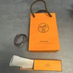 エルメス　HERMES ショッパー　布袋　空箱　リボンセットのサムネイル