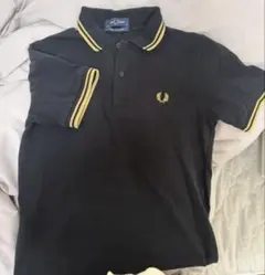 FRED PERRY M12 ブラックポロシャツ 42 - メルカリ