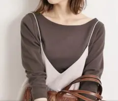 AURALEE IENA オーラリー イエナ 別注ボートネックTシャツ