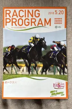 アーモンドアイ オークス JRAレーシングプログラム 2018年5月20日
