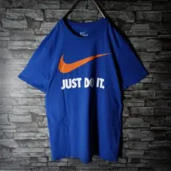 R*n様 定番アイテム★ナイキ ビッグロゴＴシャツ でかスウッシュ ゆるダボ グ