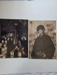 刀剣乱舞 祝賀クリアファイルコレクション 黒田家名宝展示 室町将軍 刀剣乱舞 クリアファイル へし切長谷部 日本号 福岡市博物館 黒田家