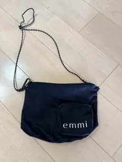のりこさま専用 emmi ショルダーバッグ サコッシュ ブラックのサムネイル