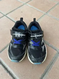 【ぴよ吉さん専用】SYUNSOKU キッズランニングシューズ ブラック/ブルー