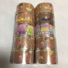 プライズ景品 ロールシール クマ 10個セット