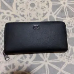 COACH 長財布 シンプル ブラック