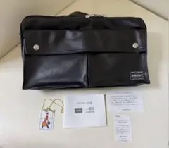 【新品同様】PORTER ボディバッグ ブラック ショルダー フリースタイル