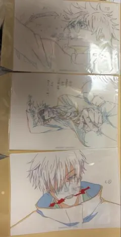 アニメーション 呪術廻戦展 原画クリアファイル 懐玉・玉折 渋谷事変 五条悟