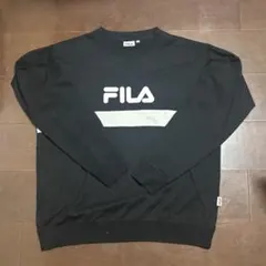 FILA フィラ スウェット トレーナー ブラック Lサイズのサムネイル