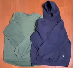 2枚セット　ラッセル　Russell　スウェット　パーカー