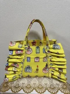 ♡大幅値下げ♡美品♡chu-chu♡トートバッグ♡手提げ♡香水オードトワレ柄♡