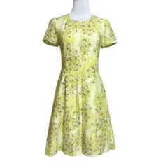 新品タグ付き　Maglie per ef-de イエロー 花柄 ワンピースのサムネイル