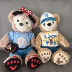 ダッフィー シェリーメイ ぬいぐるみ 2体