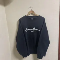激レア 00s Sean John ショーンジョン 本革調 刺繍 スウェット - メルカリ