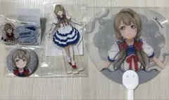 ラブライブ！ μ's ジュエル缶バッジ フォト風カード うちわ 南ことり