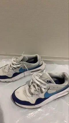 NIKE スニーカー ホワイト ブルーのサムネイル