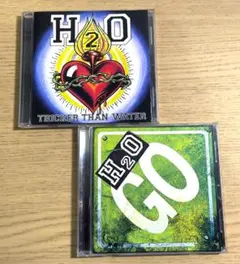 H2O　CD２枚『Thicker Than Water』＋『Go』