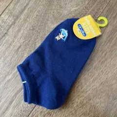 キッズ靴下 ネイビー 16-18cm