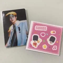 RIIZEオンラインくじ　ソヒ　 フォトカード&ステッカーセット