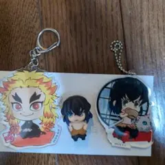 煉獄杏寿郎・竈門炭治郎 アクリルキーホルダー2個セット