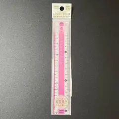 カラー直線定規 ピンク ＣＰＫ １５ Ｐ 共栄プラスチック[オフィス用品]
