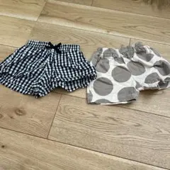 マーキーズ　西松屋　短パン　2セット　80