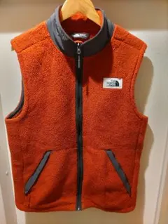THE NORTH FACE フリースベスト L/G オレンジ