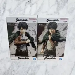 進撃の巨人 Grandista エレン リヴァイ プライズ フィギュア 2体