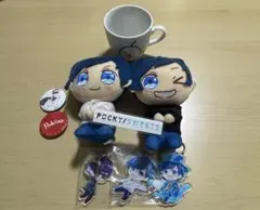 ポッキー@pockysweets ぬいぐるみ・キーホルダーグッズセット