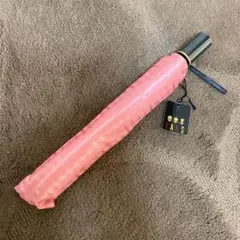 ダックス DAKS 折りたたみ傘 雨傘 新品 タグ付 ピンク